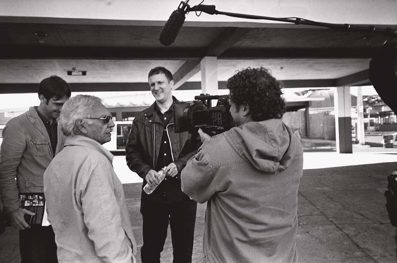 POR TRÁS DAS CÂMERAS Philippe Seabra (centro) relembra os anos 80