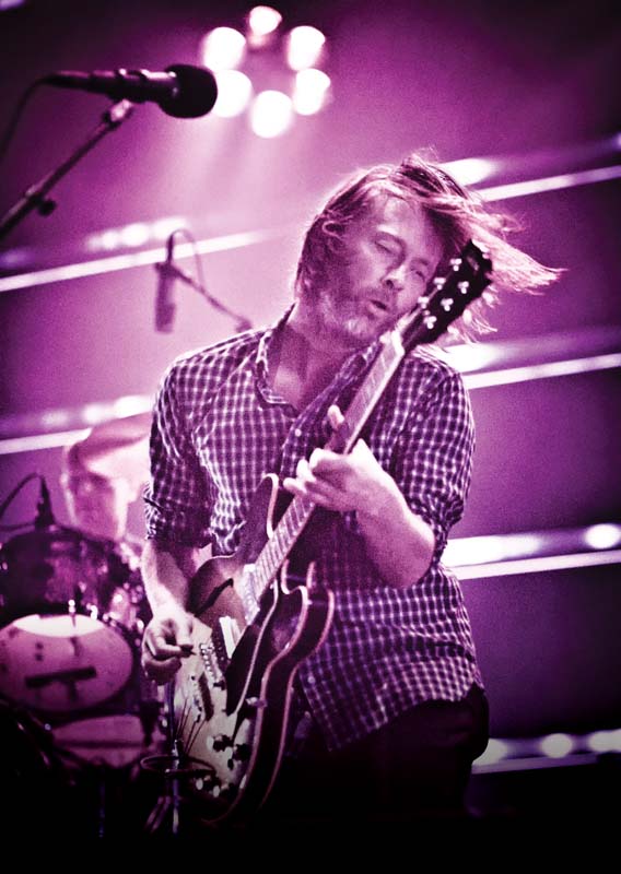 ENERGIA Thom Yorke durante o show do Radiohead no Roseland, em Nova York, em setembro