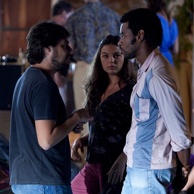 René Sampaio, ísis Valverde e Fabrício Boliveira