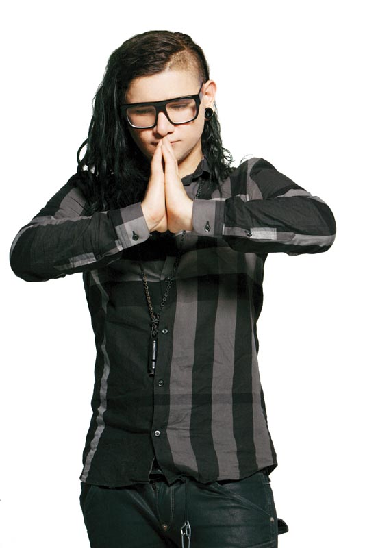 Skrillex, novo mestre do dubstep, dedica-se ao público e dá nova roupagem ao Korn