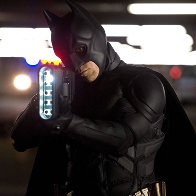 Batman (Christian Bale) em cena de O Cavaleiro das Trevas Ressurge