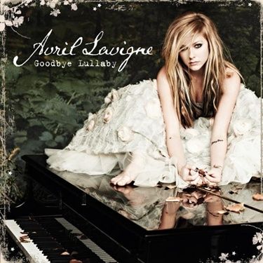 A capa do disco Goodbye Lullaby, que será lançado em 8 de março