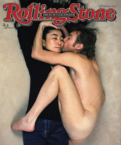 Em janeiro, uma de nossas capas apresenta a clássica foto da edição de janeiro de 1981 da Rolling Stone EUA