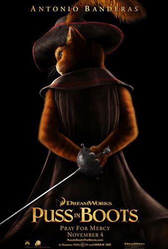 O Gato de Botas estreia em dezembro no Brasil