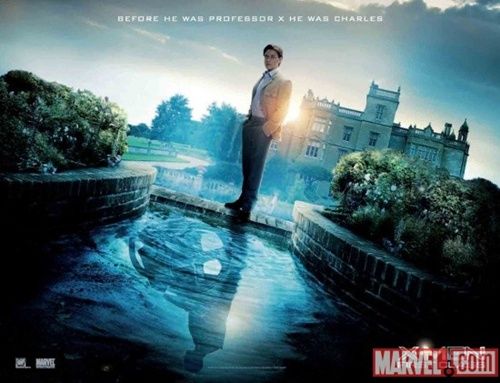 Um dos pôsteres internacionais de X-Men: First Class, que estreia em 3 de junho nos Estados Unidos