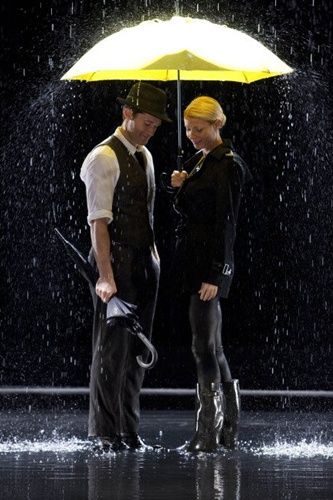 Os atores Gwyneth Paltrow e Matthew Morrison em cena de Glee: Paltrow deverá voltar a atuar na série na próxima temporada