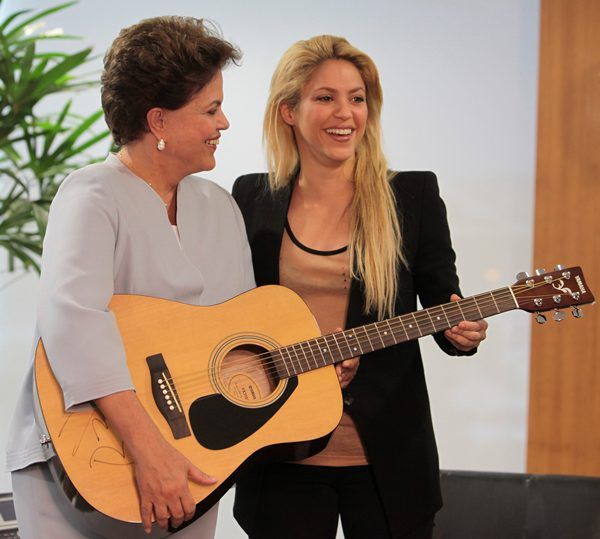 Dilma e Shakira