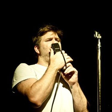 James Murphy em show do LCS Soundsystem em São Paulo