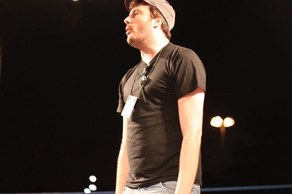 Danilo Gentili foi uma das atrações do palco de comédia stand-up