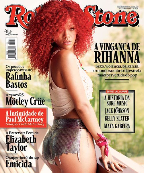 Rihanna está na capa da edição 56 da Rolling Stone Brasil, que chega às bancas no dia 9 de maio