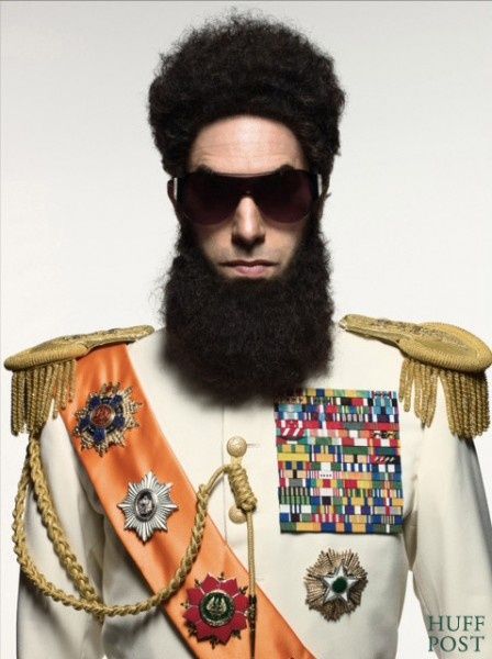 The Dictator: Sacha Baron Cohen aparece em imagem inédita