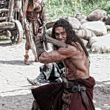 Cena de Conan, o Bárbaro, que estreia em agosto, nos Estados Unidos