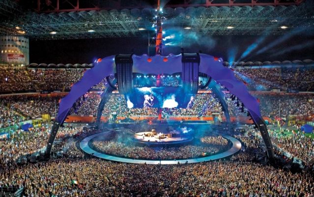 EVOLUINDO A turnê 360º, do U2, foi também uma revolução sonora