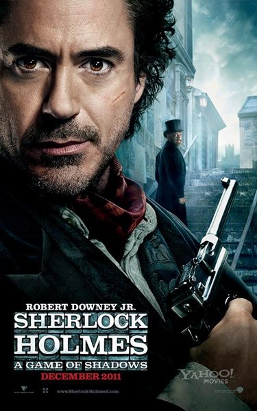 Sherlock Holmes: A Game of Shadows tem cartazes divulgados