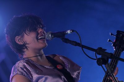 Show do Lucy and the Popsonics, que se apresentou na edição de 2011 do Porão do Rock