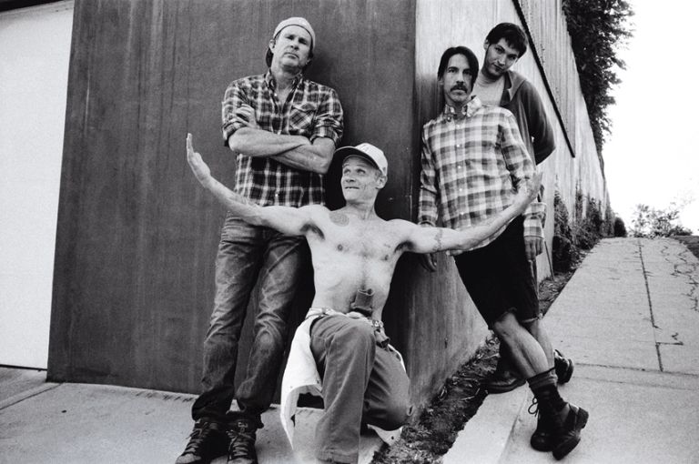 QUASE TUDO NOVO (Da esq.) Chad Smith, Flea, Anthony Kiedis e o estreante Josh Klinghoffer