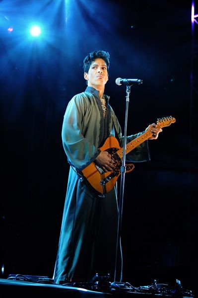 Prince durante show no Way Out West