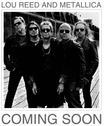 Site do projeto entre Lou Reed e o Metallica foi lançado nesta quinta, 18