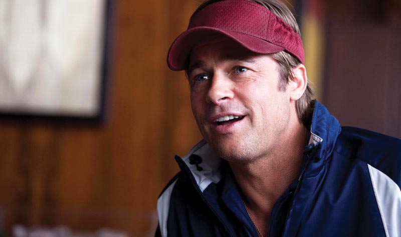 O personagem de Pitt mexeu no time e triunfou