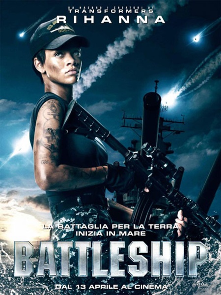 Rihanna em Battleship - Batalha dos Mares