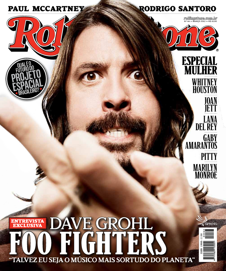 Dave Grohl falou com exclusividade à edição de março da Rolling Stone Brasil