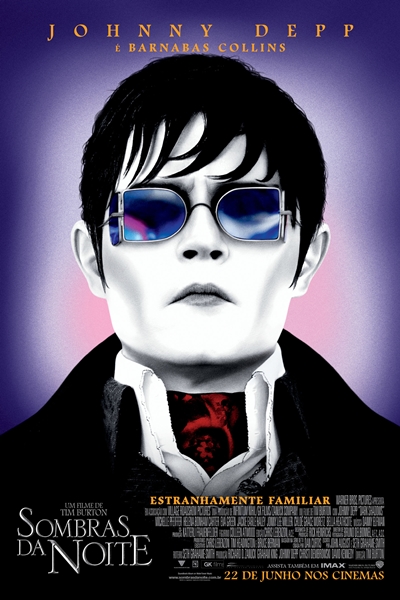 Barnabas Collins (Johnny Depp) é transformado em vampiro por Angelique (Eva Green) após ele partir o coração dela no século XVIII