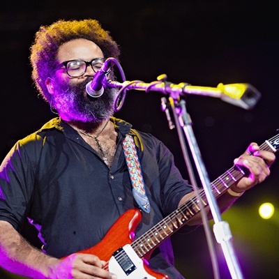 TV on the Radio abriu seu show no Palco Cidade Jardim na noite deste sábado, 7, com "Halfway Home".