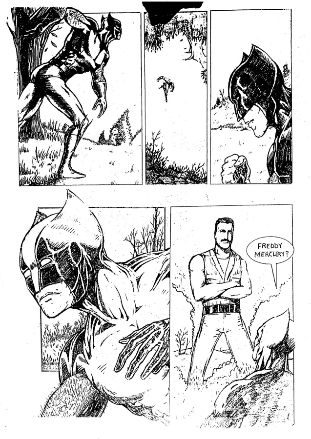 Freddie Mercury e Wolverine