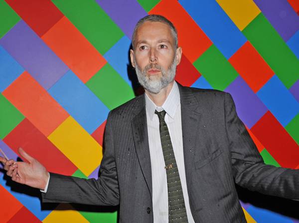 Yauch na première de Jackass 3D, em outubro de 2010. Na época, o rapper e baixista já estava em tratamento contra o câncer