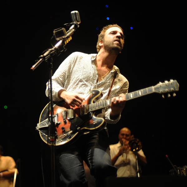 Marcelo Camelo no primeiro show da nova turnê do Los Hermanos em São Paulo