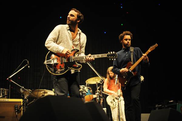 Los Hermanos em ação (Foto: Fábio Bitão)