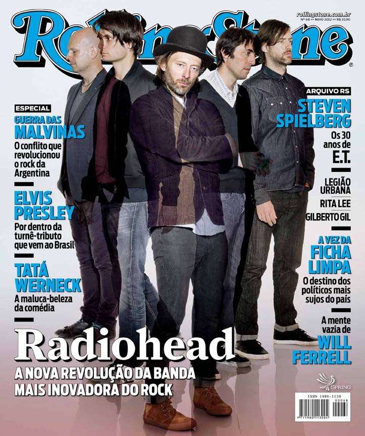 Radiohead na capa da edição 68 da Rolling Stone Brasil