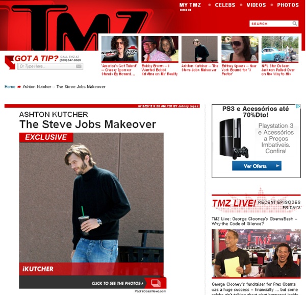 Ashton Kutcher como Steve Jobs