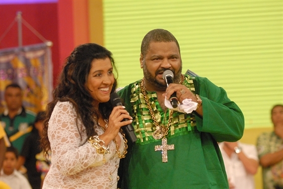 Arlindo Cruz e Regina Casé