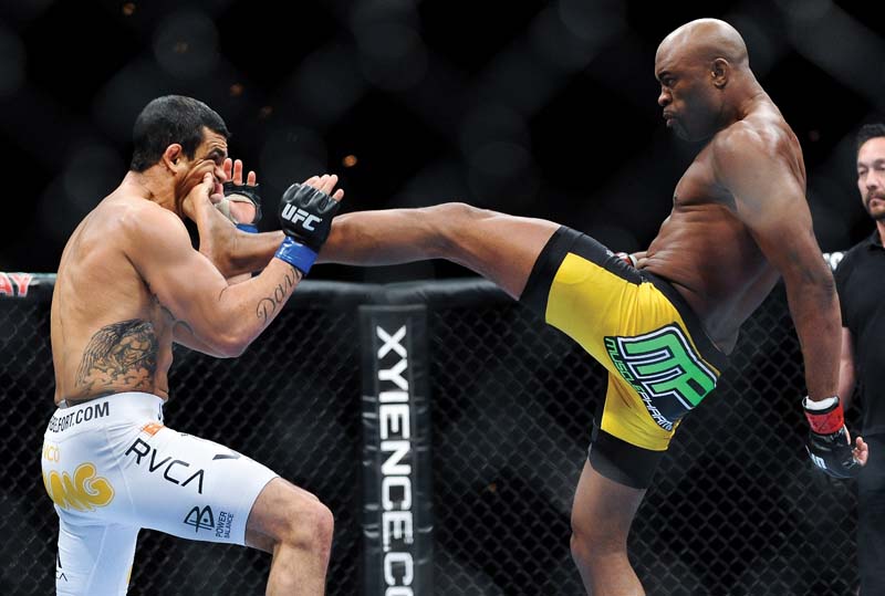 A Dança Solitaria de Anderson Silva