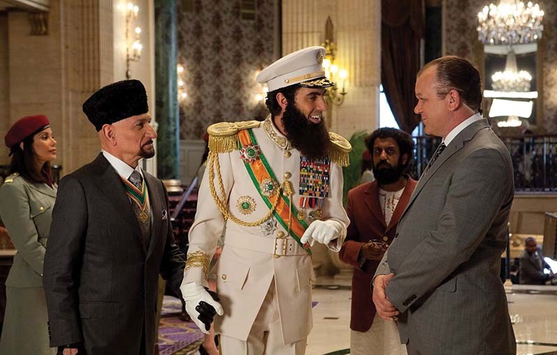 Sacha Baron Cohen em O Ditador
