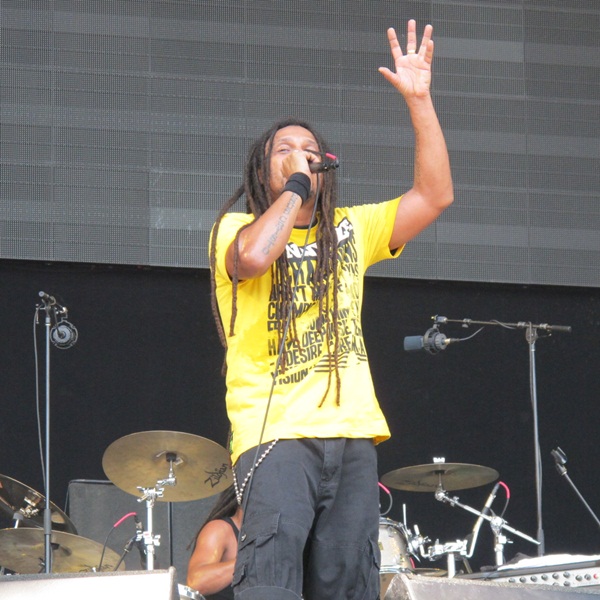 Falcão mostrou a costumeira energia no Lollapalooza, em Chicago