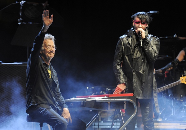 Ray Manzarek e Marilyn Manson