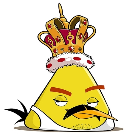 Freddie Mercury como Angry Birds