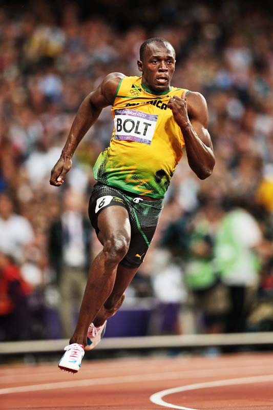 FENÔMENO Usain Bolt: os resultados dele não são referência para nenhum país