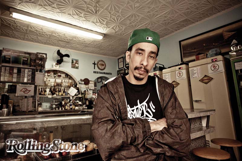 RIMA & RESGATE Além de fazer rap, Shawlin também trabalha com restauração de áudio