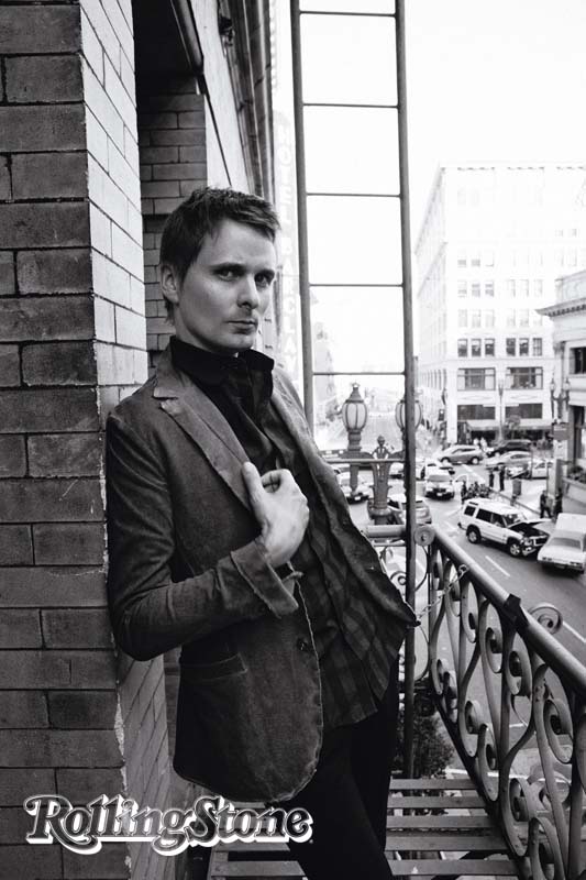 LONDON CALLING Matt Bellamy, líder do Muse, na capital inglesa