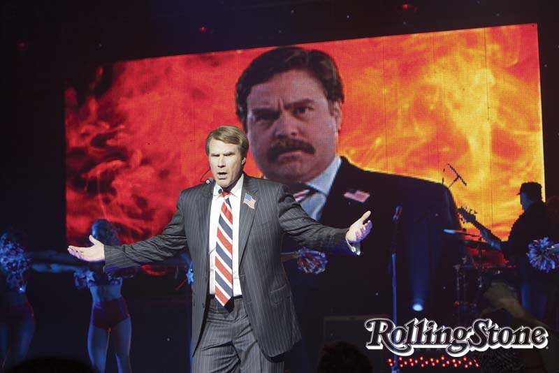 Para Ferrell e Galifi anakis, a política é pura palhaçada