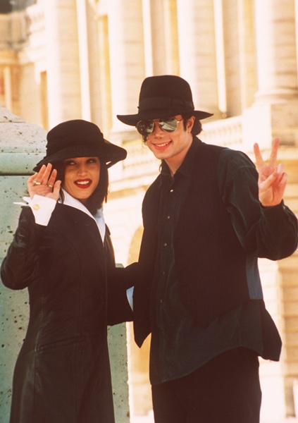 Lisa Marie Presley e Michael Jackson