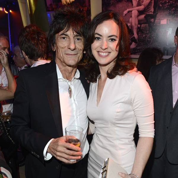 Ron Wood e Sally Humphreys