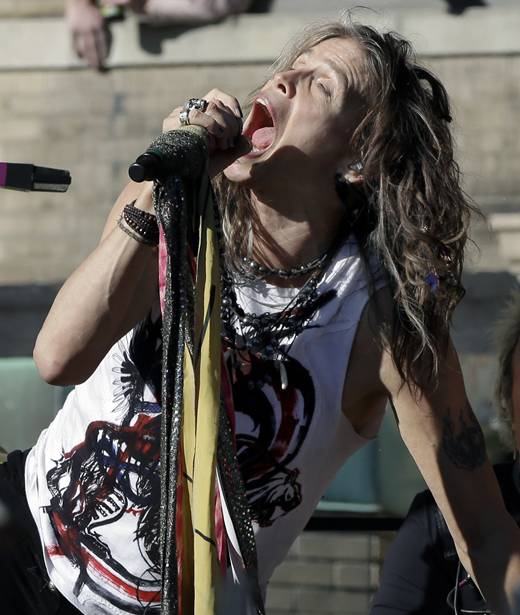 Tyler em plena forma