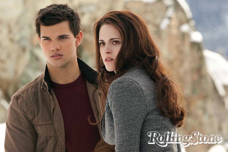 ENFIM O FIM  Lautner e Kristen Stewart em Amanhecer