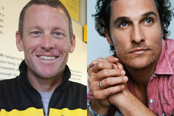 Matthew McConaughey e Lance Armstrong - Galeria