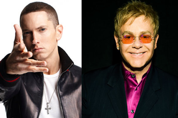 Elton John e Eminem - Galeria