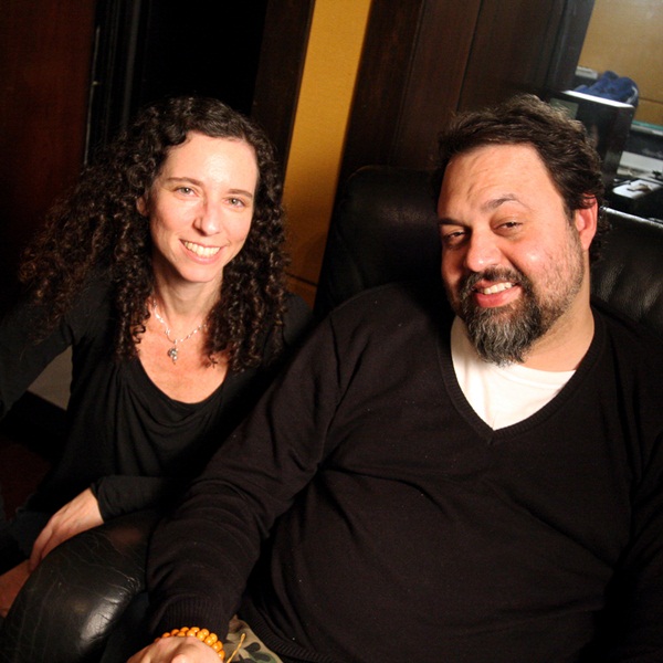 Marcelo Yuka e Daniela Broitman